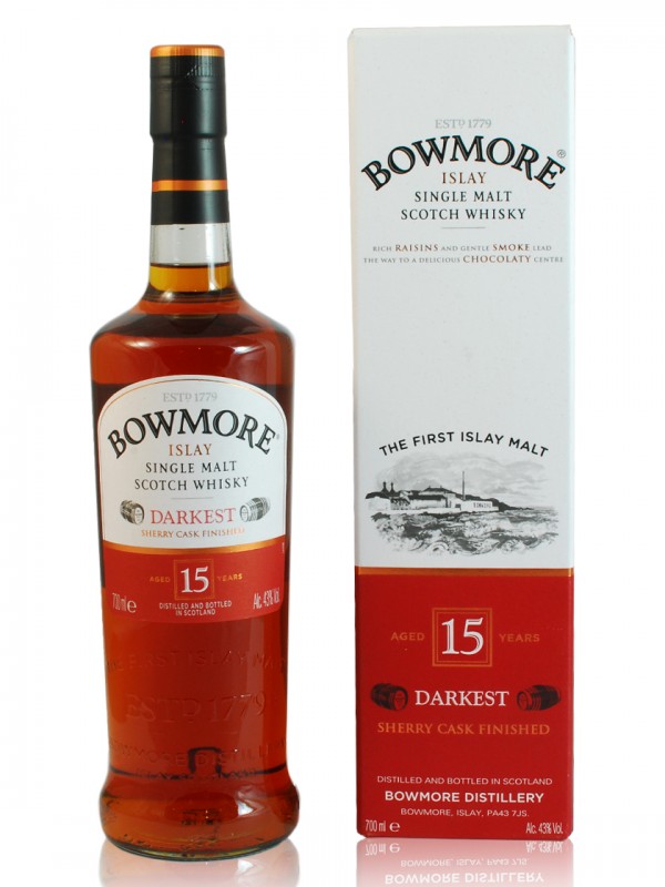 Bowmore 15 Jahre Darkest