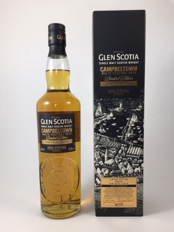 Glen Scotia 2003 Vintage - Campbeltown Malts Festival 2019 Limited Edition